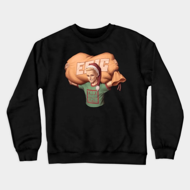 Epic Christmas Crewneck Sweatshirt by KingsLightStore